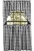 Buffalo Black Check Swag Set of 2-36x36x16"