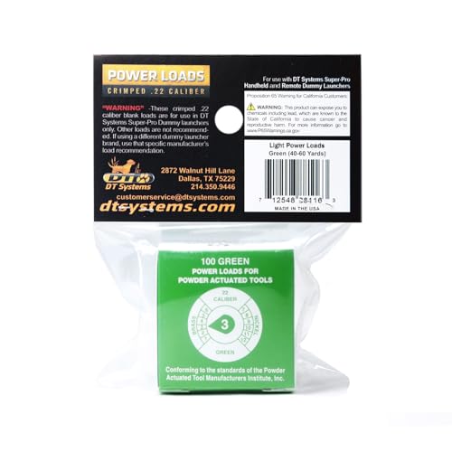 image for DT Systems Super PRO Dummy Launcher .22 Caliber Crimped Blank Power Lo