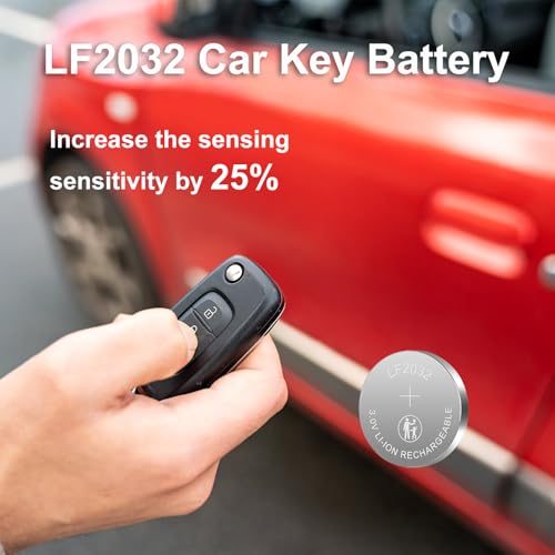 Baterías recargables LF2032 3V con cargador (5 unidades) miniatura 5
