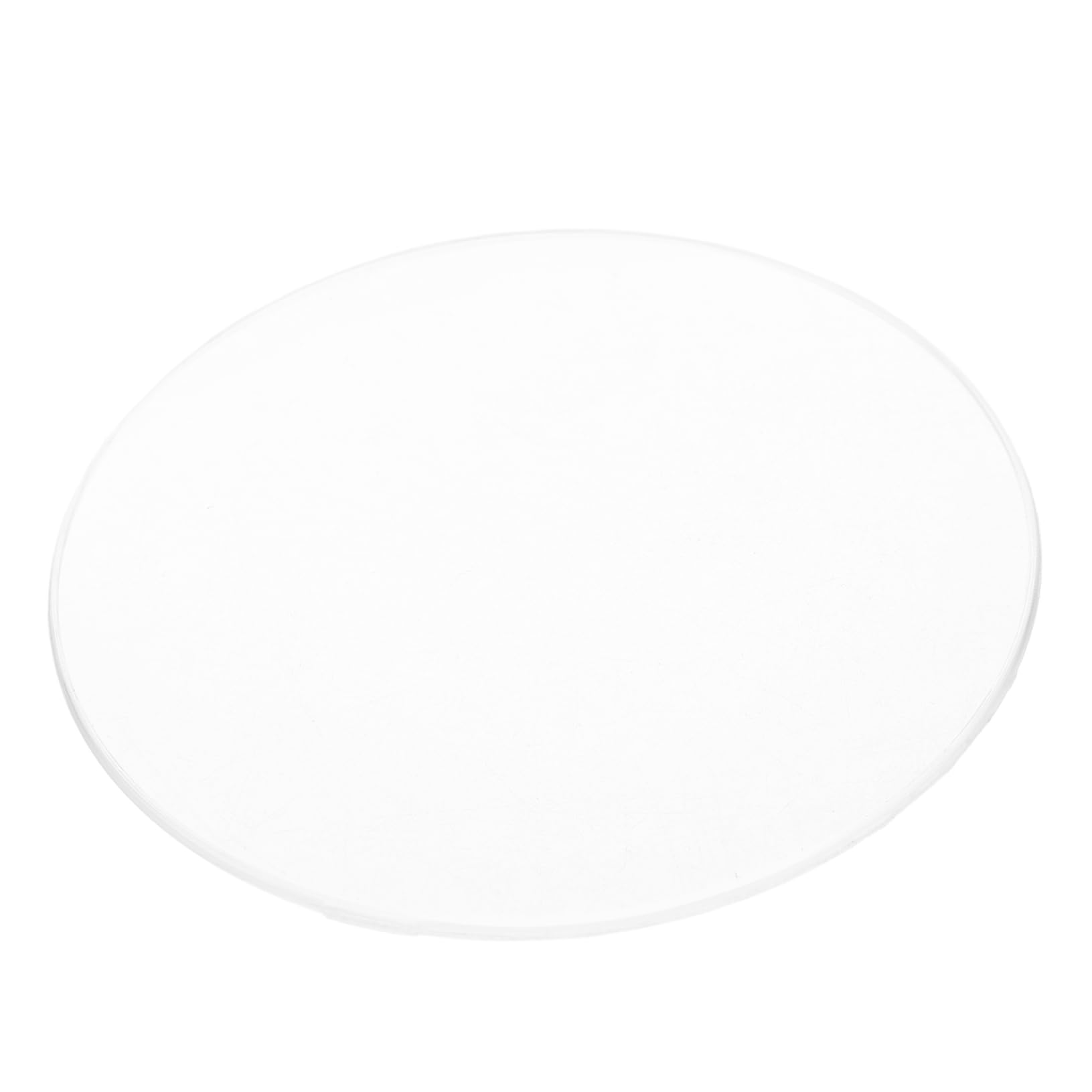 Garneck Acrylic Optical Convex Magnifying Lens for Science Experiments Portable and Lightweight Double Convex Lens for Classroom Physics and Chemistry Applications