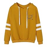 Goddessvan Women's Printed Hoodies Fashion Long Sleeve Hooded Sweatshirt Causal Tops Blouse