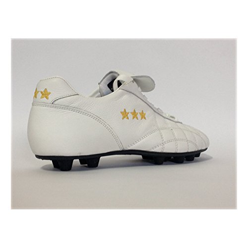 Pantofola d'oro del Duca Vitello Bianco Linguetta