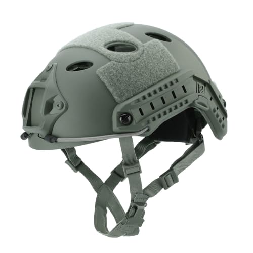 Bigblue Technical Diving Helmet, Two Mounts - Gray, Large