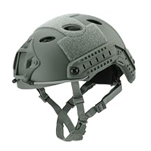Bigblue Technical Diving Helmet, Two Mounts - Gray, Large
