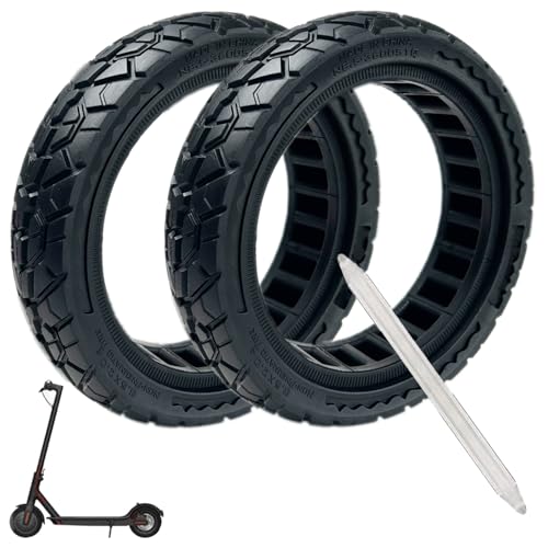 2 Pack 50/75-6.1 Off-road Solid Tire 8 1/2 x2 8.5x2 Scooter tire