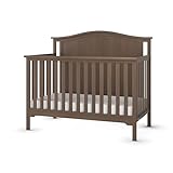 4-in-1 convertible crib is crafted of strong, sturdy pine wood and veneers and features a charming, timeless design that is available in 3 trendy neutral finishes and 3 headboard styles Grows with your child by converting into a crib, day bed, toddle...