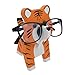 VIPbuy Creative Glasses Holder Stand, 3D Wooden Puzzle Animal Eyeglass Stand Home Office Desk Décor Gift (Tiger)