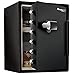 MASTER LOCK Coffre-fort [Ignifuge et Etanche] [XXL 56,6 L] [Combinaison Electronique + Alarme] - LFW205TWC - Pour vos documents d'identité, documents A4, ordinateurs portables, bijoux