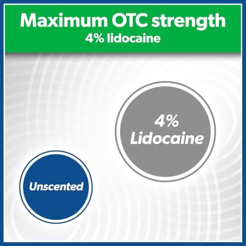 Image of Salonpas Maximum OTC Strength Lidocaine 4% Pain Relieving, Apply for Up to 8 Hours, Unscented, Thin, Flexible, Lightweight, Stays in Place, 7 Patches