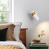 Décoration idéale -Cette lampe led convient parfaitement comme applique murale chambre, applique murale salon, applique murale de chevet, lampe de chevet, applique murale salle de bain, applique murale pour couloirs, éclairage de couloirs, etc. La conception d'éclairage chaud crée une atmosphère douce et confortable, ce qui en fait un choix idéal pour l'lampe de lecture et l'éclairage d'arrière-plan.