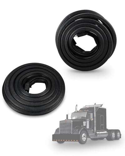 2 Pack Cab Door Seal Edge Strip Compatible with Kenworth T600 T800 W900 Replace K207-482 Weather Stripping Rubber Seal for Stationary Door Fram