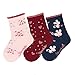 Sterntaler Baby-Mädchen Söckchen 3er-Pack Katze Strumpfwaren, Rosa, 22