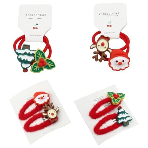 8-Piece Christmas Hair Accessories Set Cover