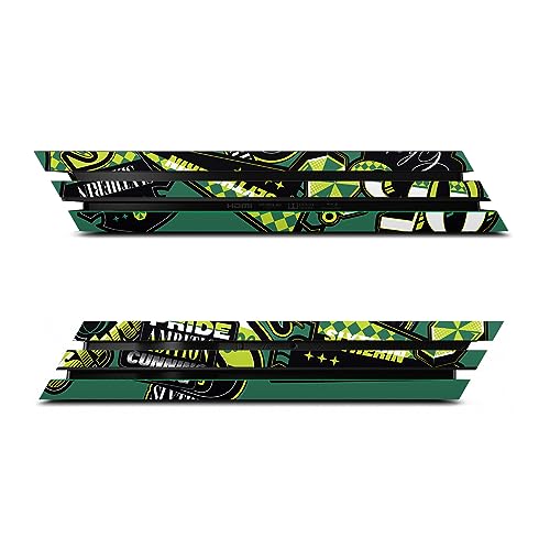Autocollant vinyle Harry Potter Slytherin compatible console PS4 Pro et manette - 4