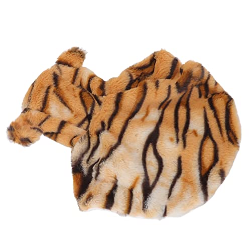Traje de Tigre de Cachorro, Pet Tigre Branco Cosplay Coat Capuz Roupas de Cachorro Trajes para Cães