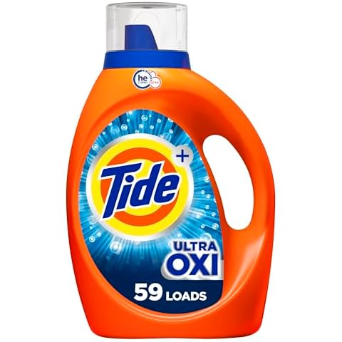 Tide Ultra Oxi Laundry Detergent Liquid Soap Cover