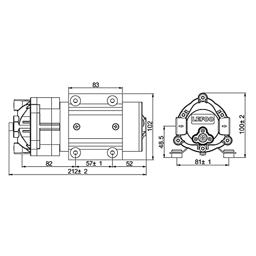 Naturewater Booster pomp 400 GPD NW-RO400-E2 E-CHEN 400G - Image 8