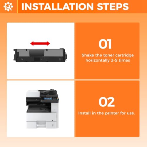 Image of TK-5382 TK5382 Toner Cartridges 4-Pack High Yield Replacement for Kyocera TK-5382K TK-5382C TK-5382M TK-5382Y Compatible with Kyocera ECOSYS PA4000cx MA4000cix MA4000cifx Laser Printers Copy Ink CMKY