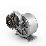 Model: MY1018 Voltage: 24V / 36V Output: 450 Watt Type: Brushed gear reduction Sprocket: 9 Tooth only fits bicycle chain 1/2"x1/8" Motor net weight: 2.4 KG