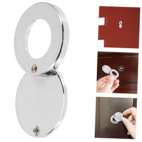 Angoily Tapa para Mirilla de Puerta de Seguridad Cobre Diseño Anti-Espía Rotatoria para Mayor Privacidad Fácil de Instalar miniatura 2