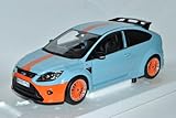 ford focus rs 2009 wikipedia Fahrzeug ist ca 25 cm lang Minichamps Ford Focus RS Blau Orange Le Mans Tribute GT40 Classic Edition 2008-2010 3 Türer DA3 1/18 Modell Auto