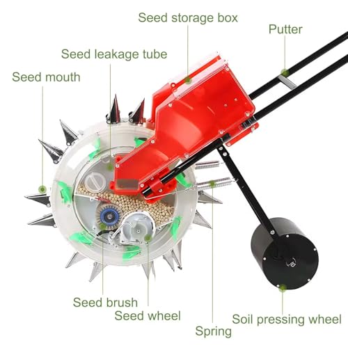 Sembradora manual para jardin con 12 orificios miniatura 6