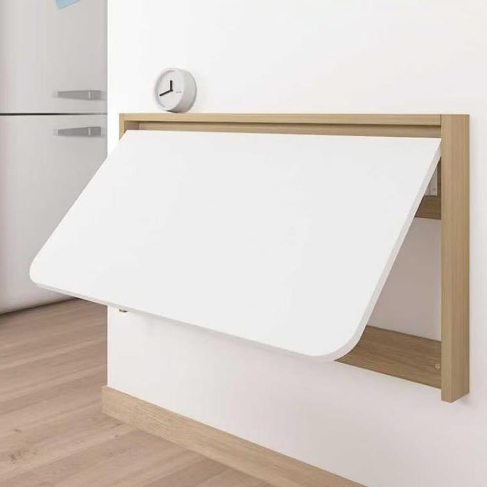 Bureau flottant parfait pour le télétravail dans un petit studio