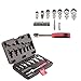 flexman 20Pcs Ratchet Wrench Set, Interchangeable 180 Degree Rotating 72 Tooth Reversible Ratchet Wrench Screwdriver Bit Kit for Automotive Repair Home