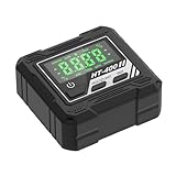 Operación sin manos: equipado con una base magnética, este inclinómetro digital permite a los usuarios realizar tareas versátiles como taladrar o cortar con posicionamiento estable y fijación segura, lo que proporciona un uso cómodo sin manos que aumenta la productividad mientras se mantiene la consistencia y las mediciones en diversas aplicaciones profesionales y domésticas para un control angular óptimo.