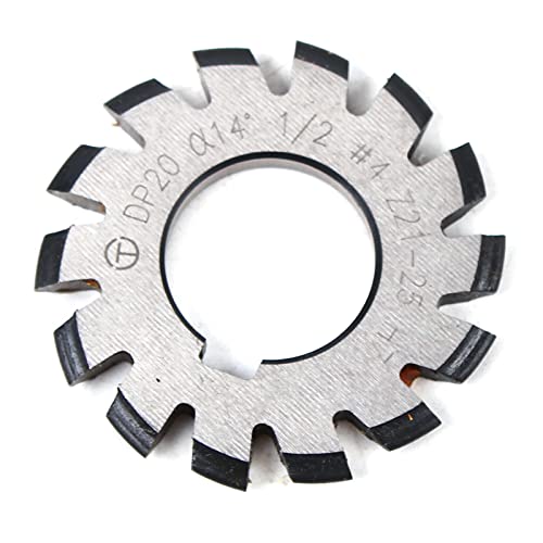 Dnysysj CLM-W.MD 8Pcs Gear Cutter,Dp8 Dp10 Dp16 Dp20 Dp22 Pa14-1/2 Hss 8H,14.5° Tools Dia 55Mm,Involute Gear Cutter Set thumb #4