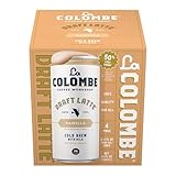 La Colombe Vanilla Draft Latte - 9 Fl. Oz. 4 Pack - 100% Arabica, Single-Origin, Brazilian Cold Brew Coffee with Lactose-Free Foamy Milk, Premium Coffee On the Go, 115mg Natural Caffeine
