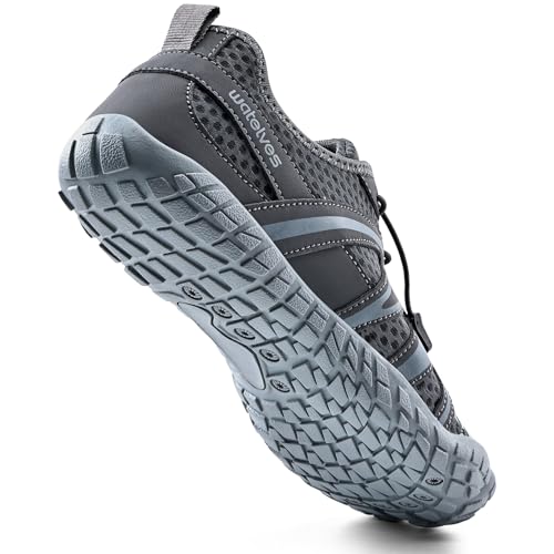 Image of Water Shoes for Men Barefoot Quick-Dry Aqua Sock Outdoor Athletic Sport Shoes for Kayaking, Boating, Hiking, Surfing, Walking
