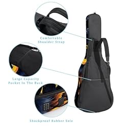 JRHEJTFZ Housse pour guitare acoustique de 1,9 cm d’épaisseur – Imperméable – Durable et élégant – Motif chouette de dessin animé, Multicolore., 42.9×16.9×4.7 in, Motif imprimé tendance - Les Beatles, Paul McCartney, John Lennon, RIngo Starr, George Harrison JRHEJTFZ Housse pour guitare acoustique de 1,9 cm d'épaisseur - Imperméable - Durable et élégant - Motif chouette de dessin animé, Multicolore., 42.9x16.9x4.7 in, Motif imprimé tendance – Image 3