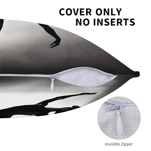Housse de coussin ballerine EdWal protège et décore lit et canapé