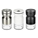 Remplissage facile : Chaque pot est doté d'une large ouverture et d'un couvercle amovible, facilitant le remplissage de sel, de poivre et d'autres assaisonnements