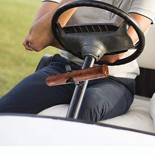 Cigar Holder Clip for Golf Cart - Strong Magnetic Grip for Golf, Travel, Hunting Fishing and Boating, Holds 46-Ring Gauges and Above - Image 4