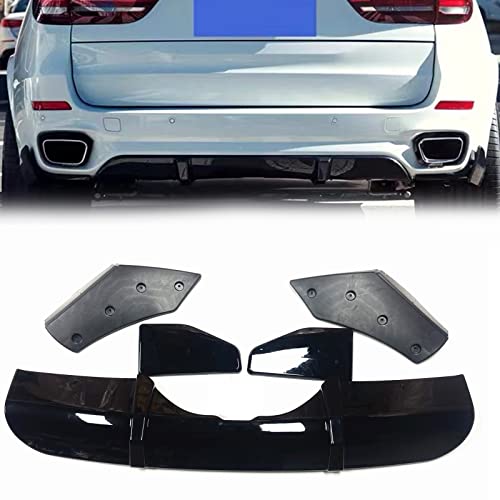 Diffuseur arrière haut de gamme noir brillant pour BMW F15