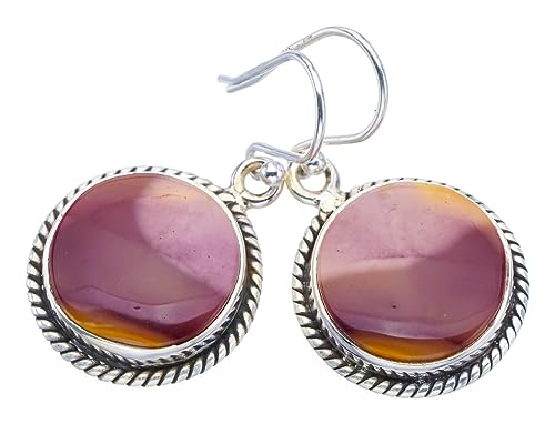 Boucles d'oreilles Imperial Jasper argent 925 contre les allergies aux bijoux fantaisie
