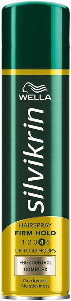 Wella Silvikrin Firm Hold Hairspray, 75ml/2.5oz