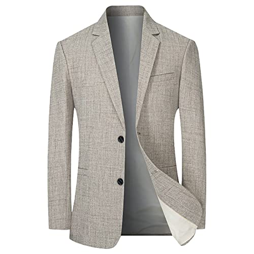 Blazer masculino de casamento, blazer slim fit sólido terno de negócios jaqueta outwear jantar smoki