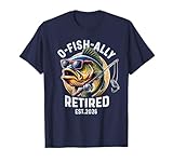 Fisherman Retirement 2026 Ofishally Retired 2026 T-Shirt
