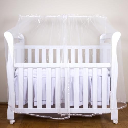 Mosquiteiro para Varão de Berço Americano e Nacional (Branco)