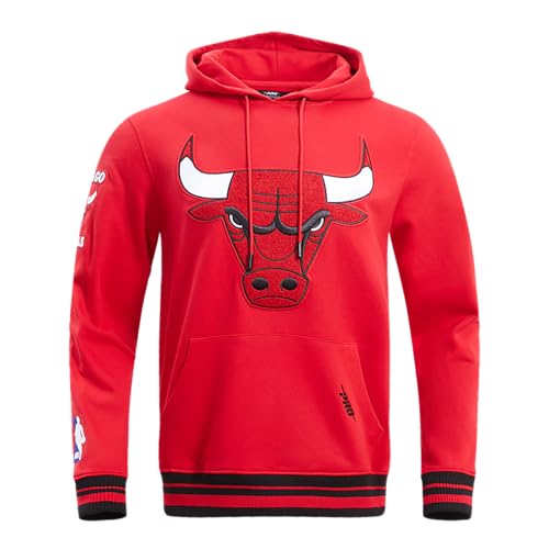 Image of Pro Standard Mens NBA Retro Classics Brushed Back French Terry Pull Over Hoodie