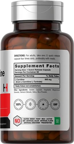 Horbäach CL3765 L Carnitine Supplement 500Mg thumb #1