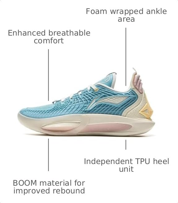 Image of LI-NING Jimmy Butler Series Men's Basketball Shoes Anti-Slip Shock Absorption Professional Sports Sneakers