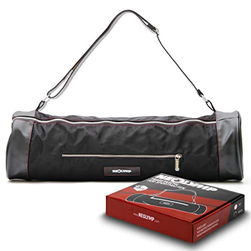 NEOLYMP Prime Tapis de Fitness/Sac de Yoga pour Tapis jusqu'à 65 cm de Large |Sacs pour Tapis de Yoga | CB210 | Grand (Rouge) Cover