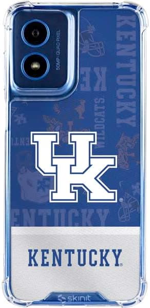 Skinit Clear Phone Case Compatible with Moto G 5G - Officially Licensed University of Kentucky UK Wilcats Mascot Design