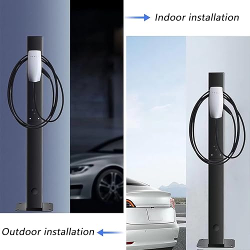 Support de Charge EV Extérieur Étanche Durable Socle Sol