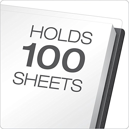 Oxford-Clear-Front-Report-Covers-Black-Letter-Size-25-per-box-55806EE