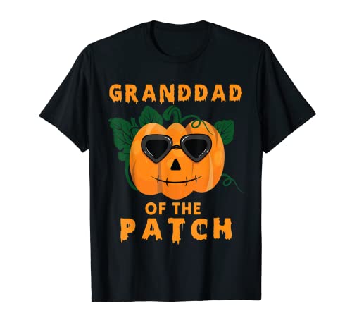 Calabaza abuelo del parche Halloween Matching Family pj Camiseta